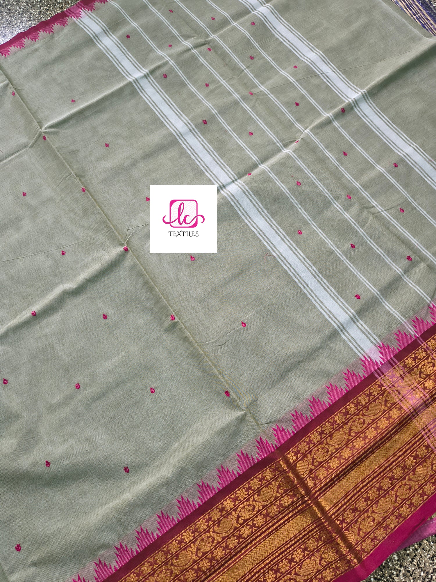 Kanchi Cotton - Festival Fusion - Pastel green- KCFB159