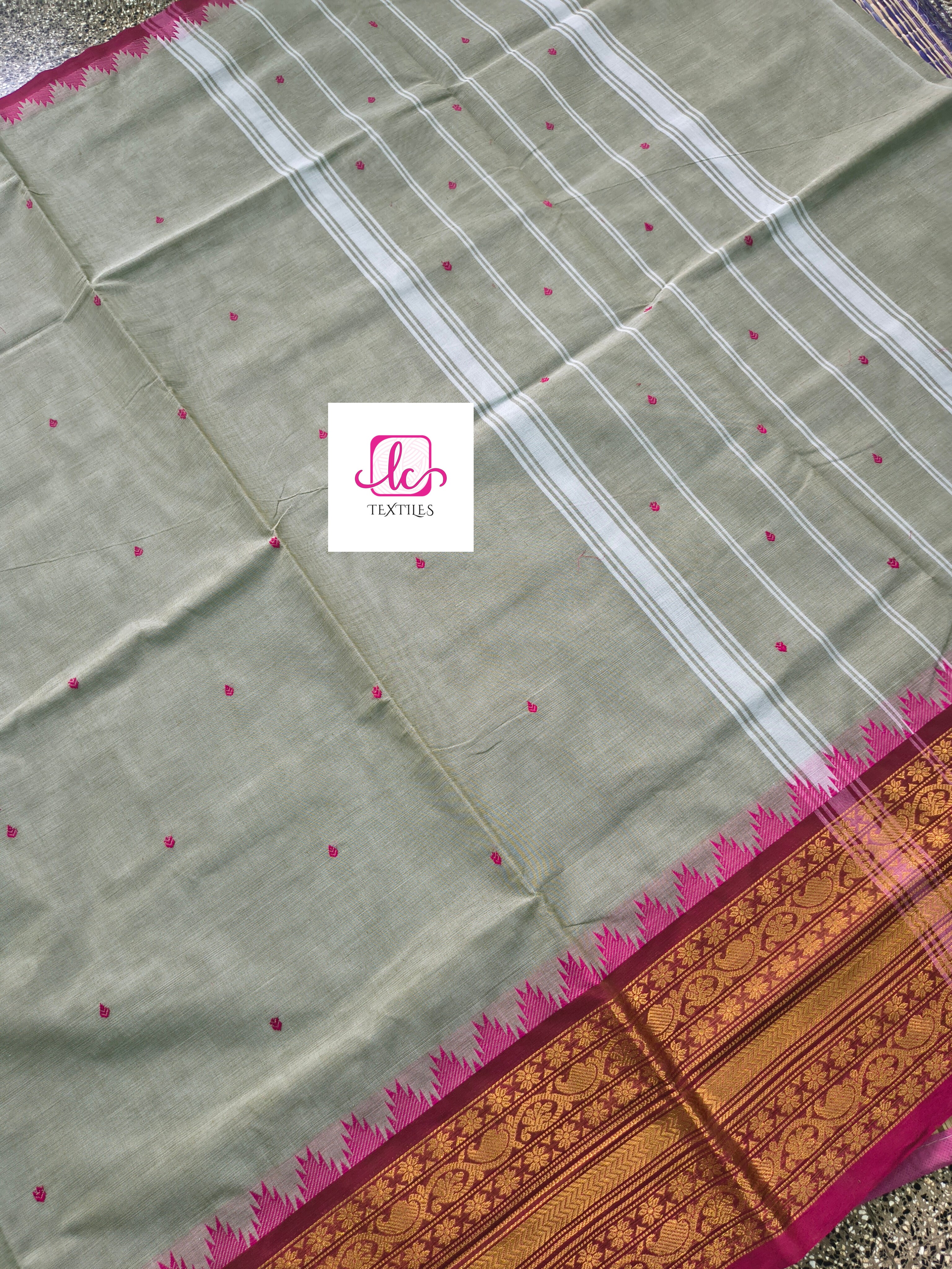 Kanchi Cotton - Festival Fusion - Pastel green- KCFB159