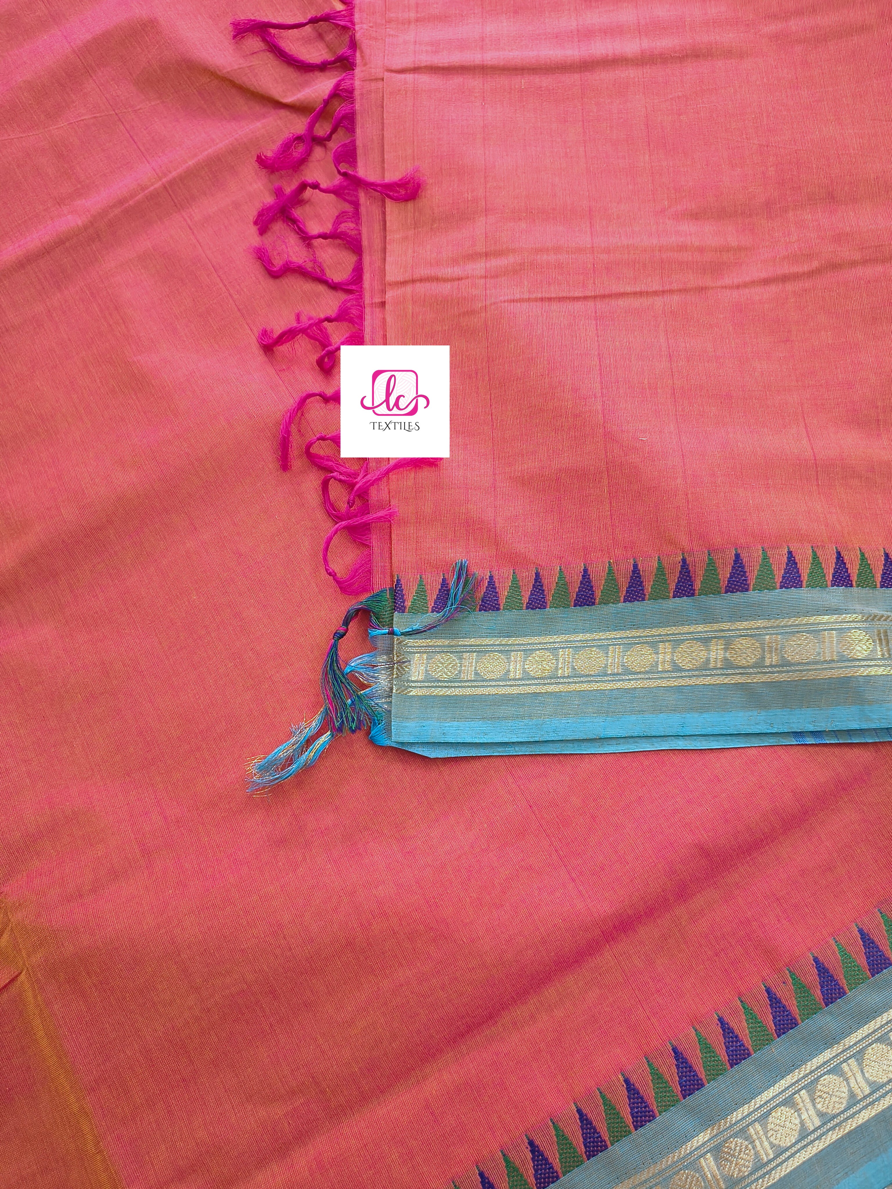 Chettinad Cotton -  Office Wear -peach- CCOW51