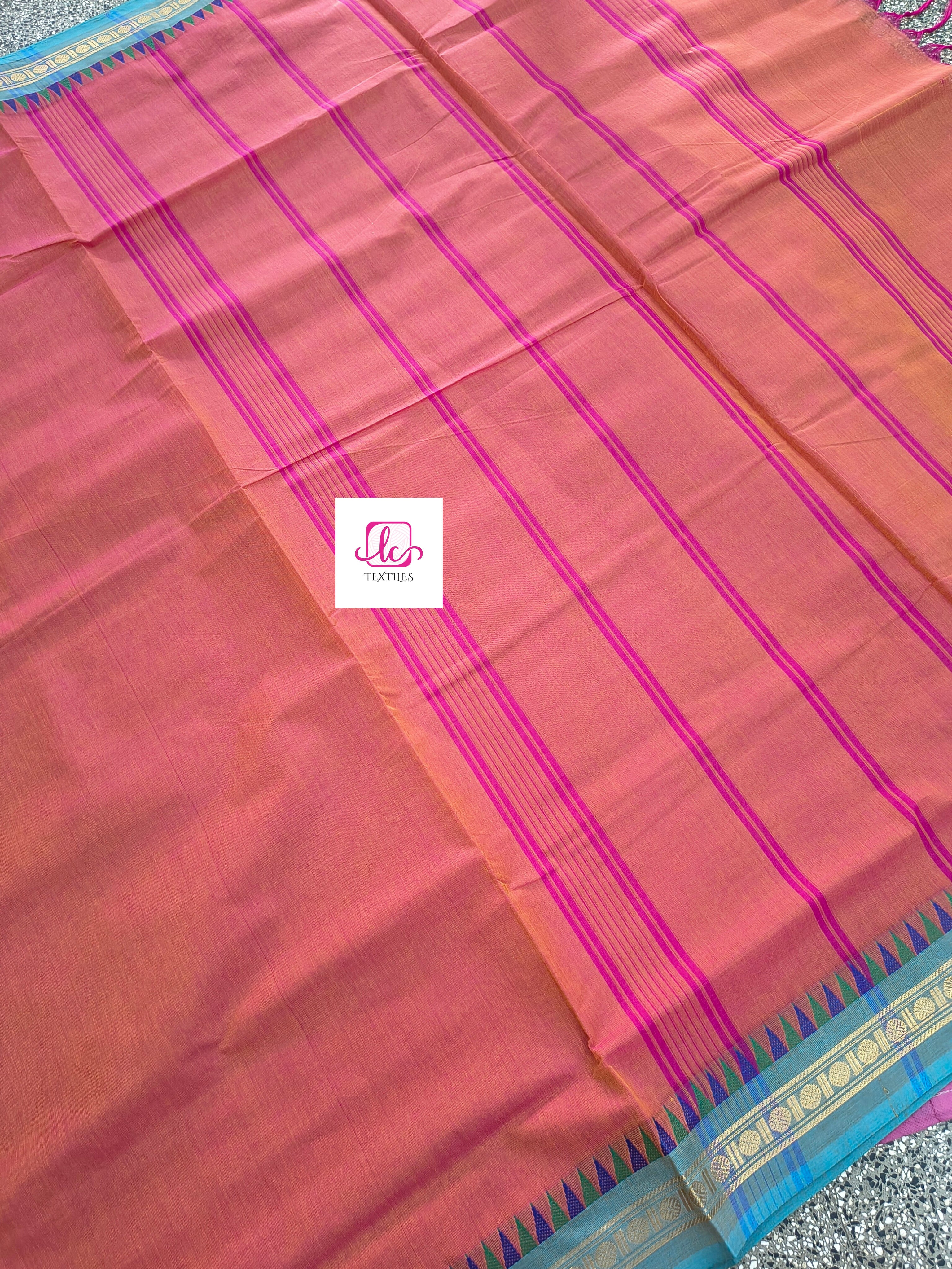 Chettinad Cotton -  Office Wear -peach- CCOW51