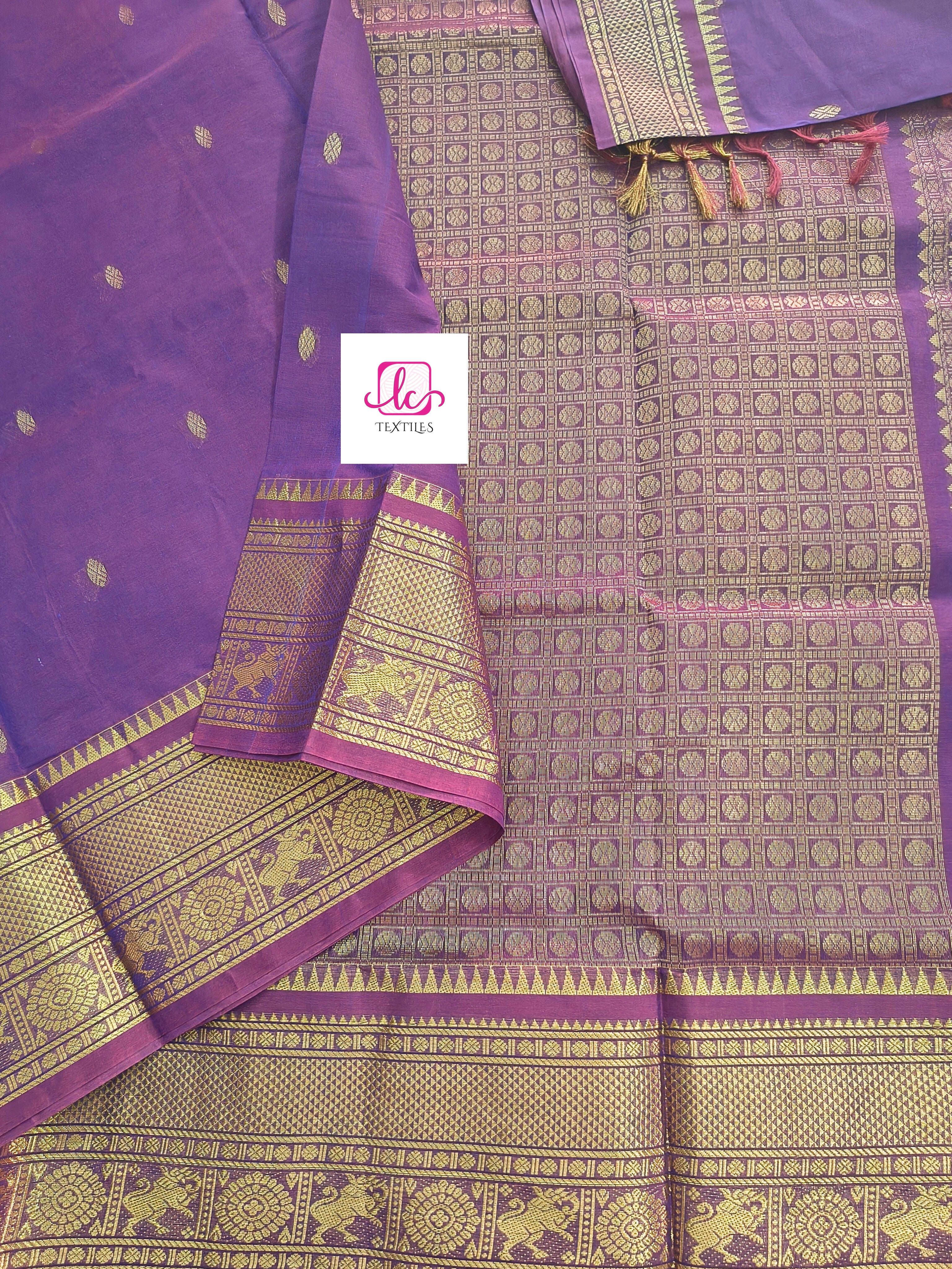 Kanchi Cotton - Festival Fusion -Purple- KCFG168