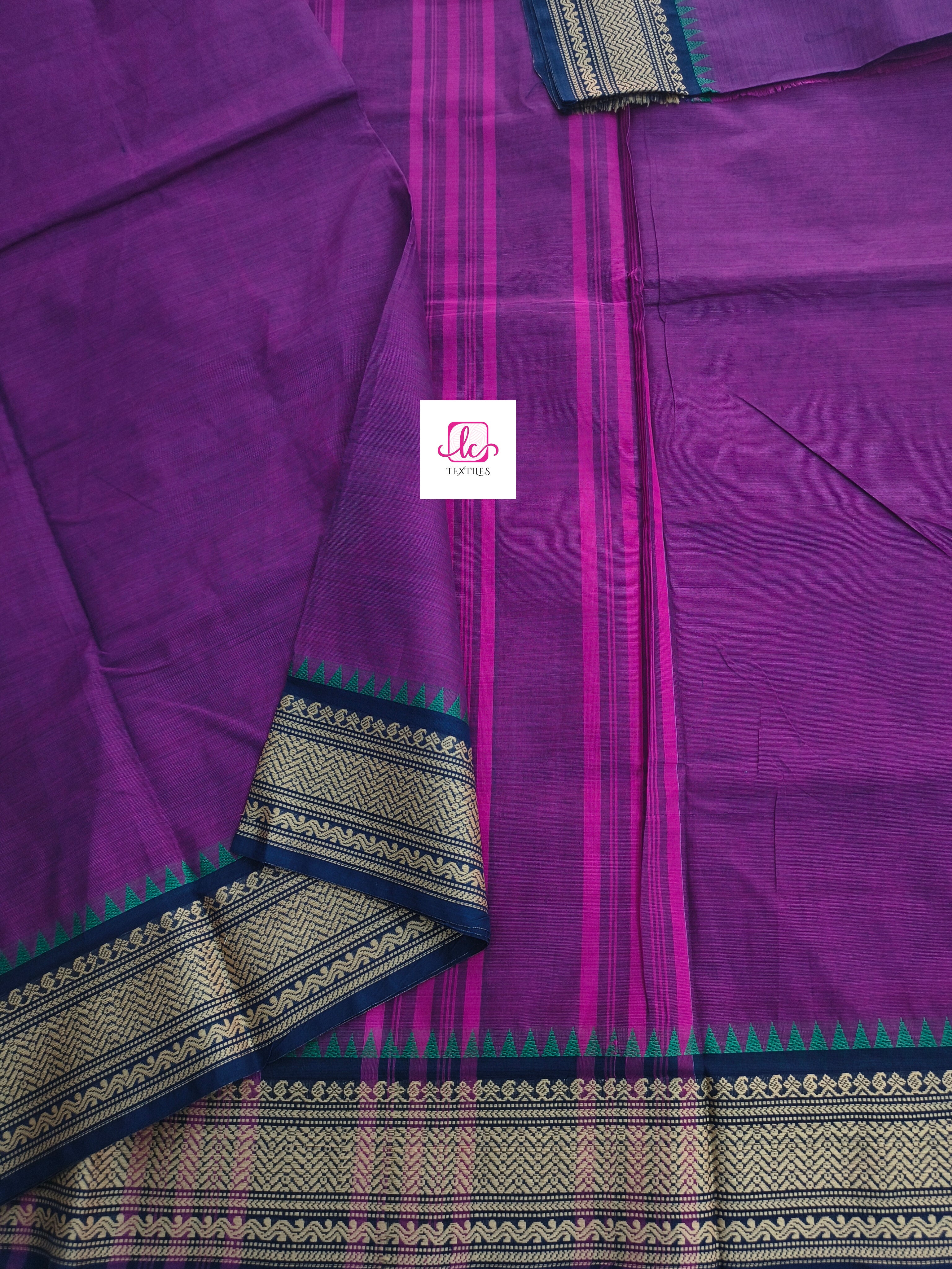 Chettinad Cotton -Daily Wear -Dark mejantha- CDW140