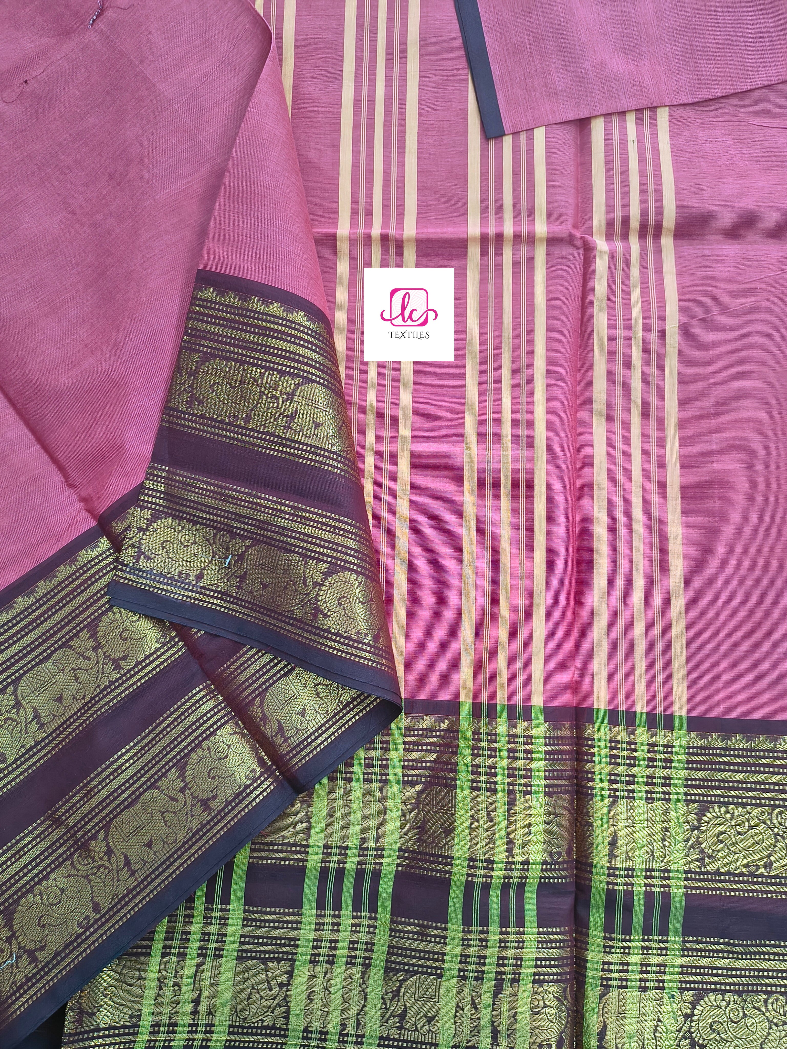 Kanchi Cotton - All Day Fusion -Dual pink - KCAF62