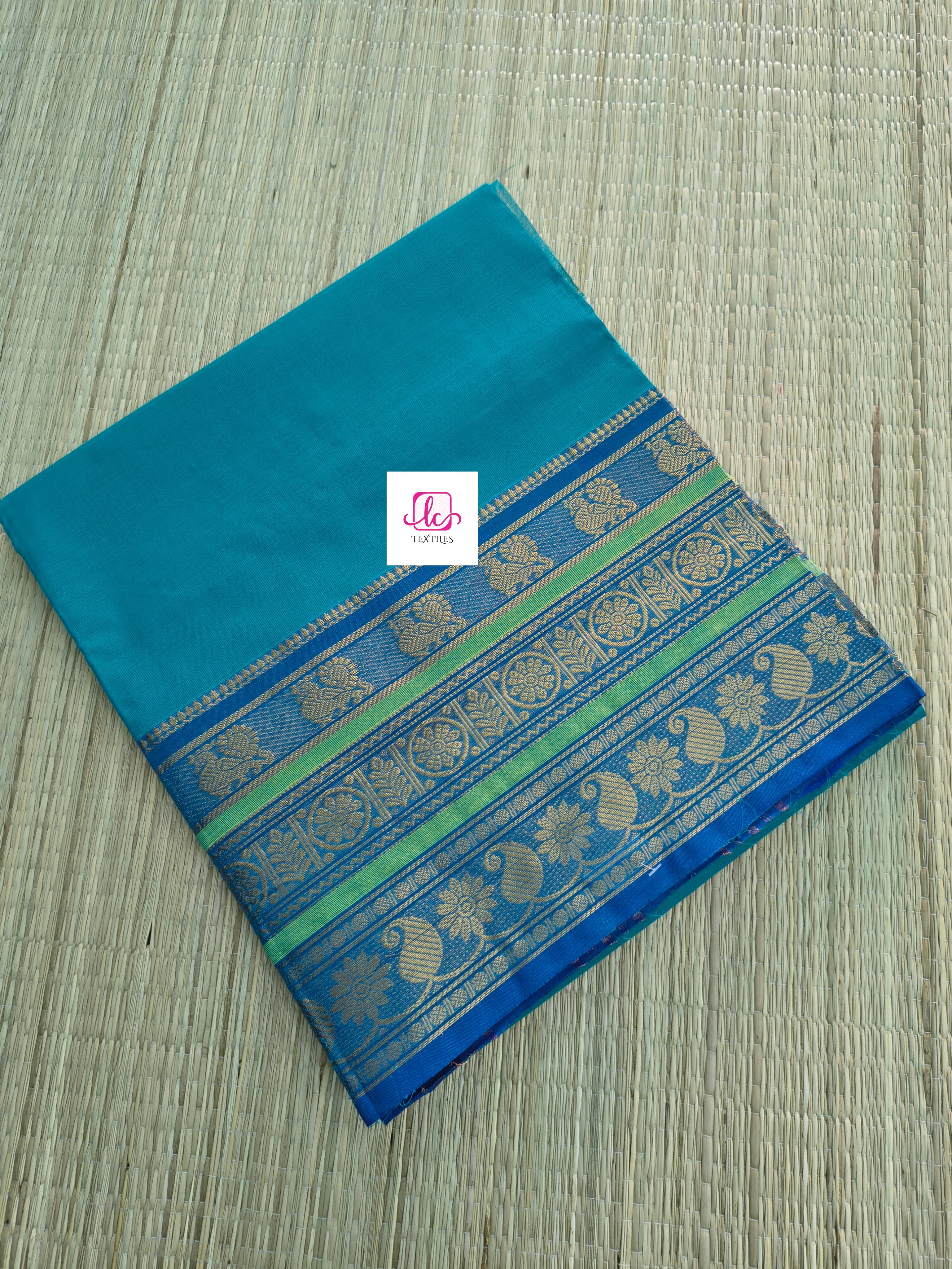 Kanchi Cotton - All Day Fusion -Rama blue - KCAF73