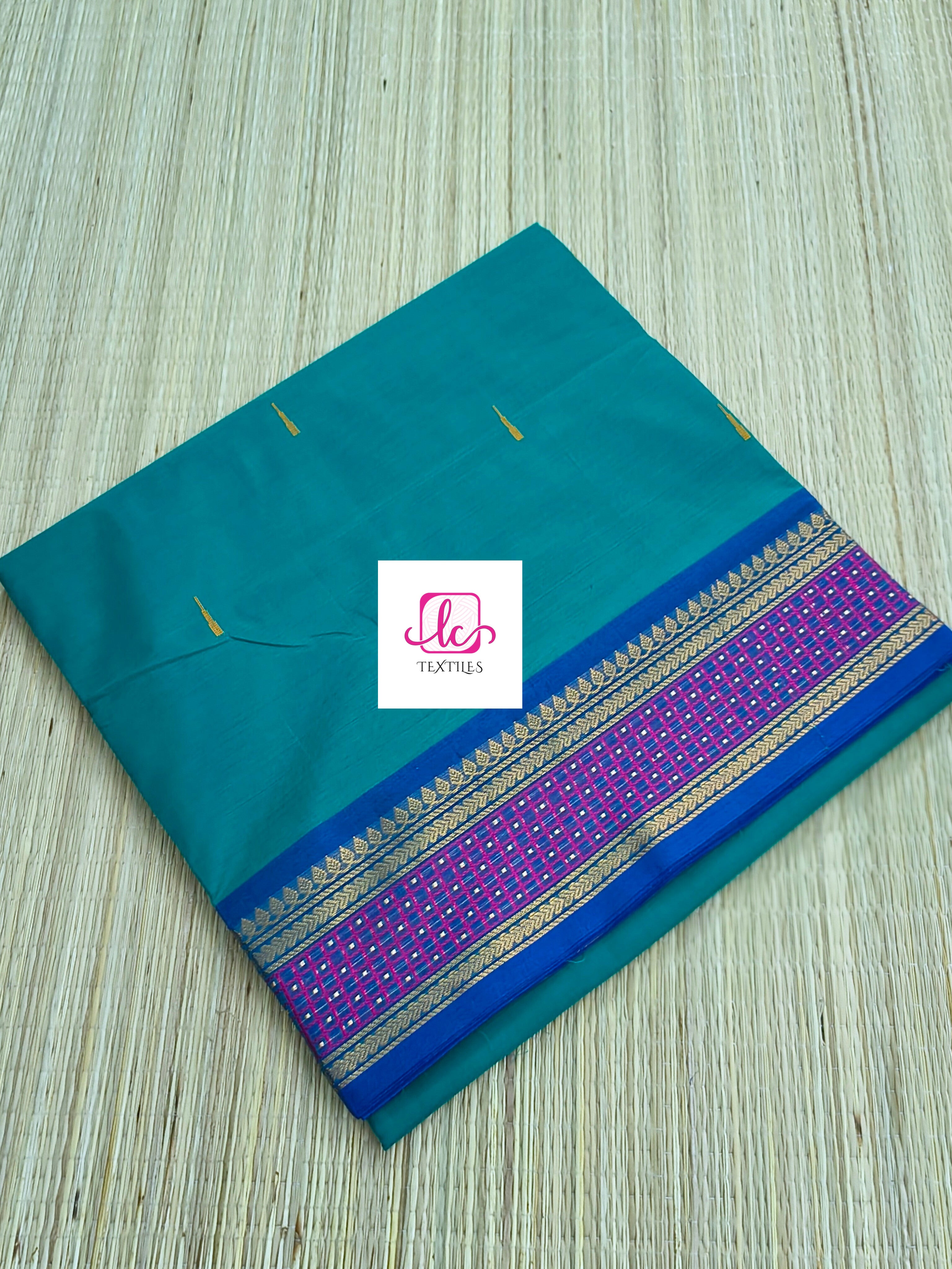 Kanchi Cotton - Festival Fusion -Rama green- KCFB180