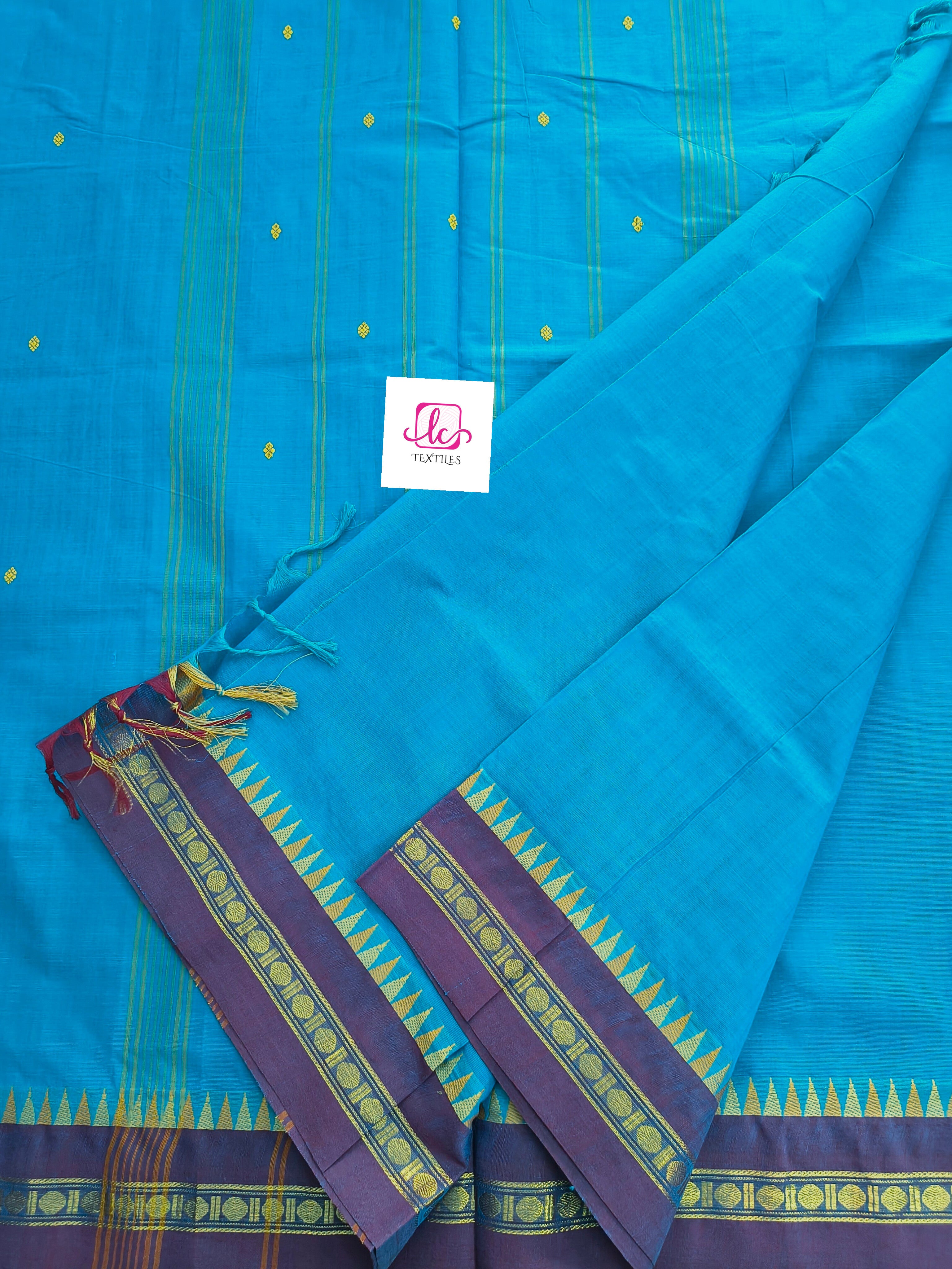 Kanchi Cotton - Festival Fusion -Sky blue- KCFB179