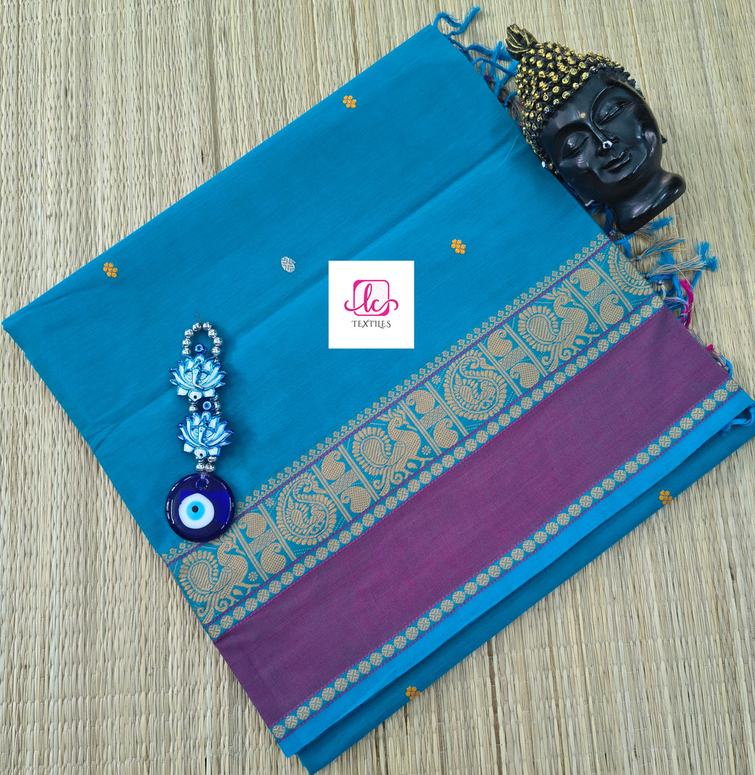 Chettinad Cotton -Office Wear- Sky blue- CCOW62