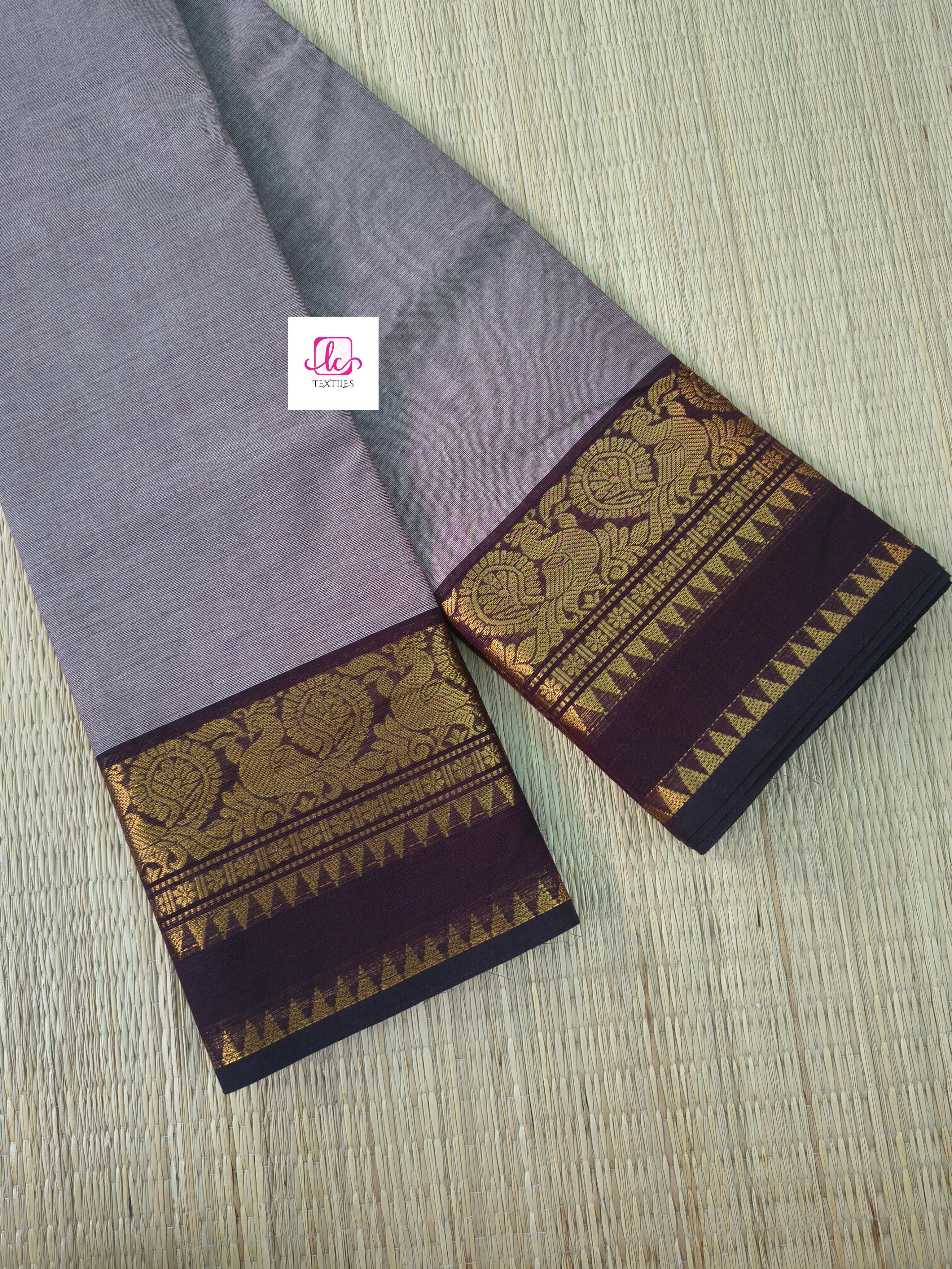 Kanchi Cotton - All Day Fusion -Pastal maroon- KCAF85