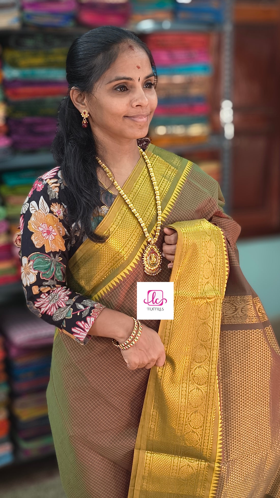 Kanchi Cotton - Festival Fusion -Manthulir- KCFG233