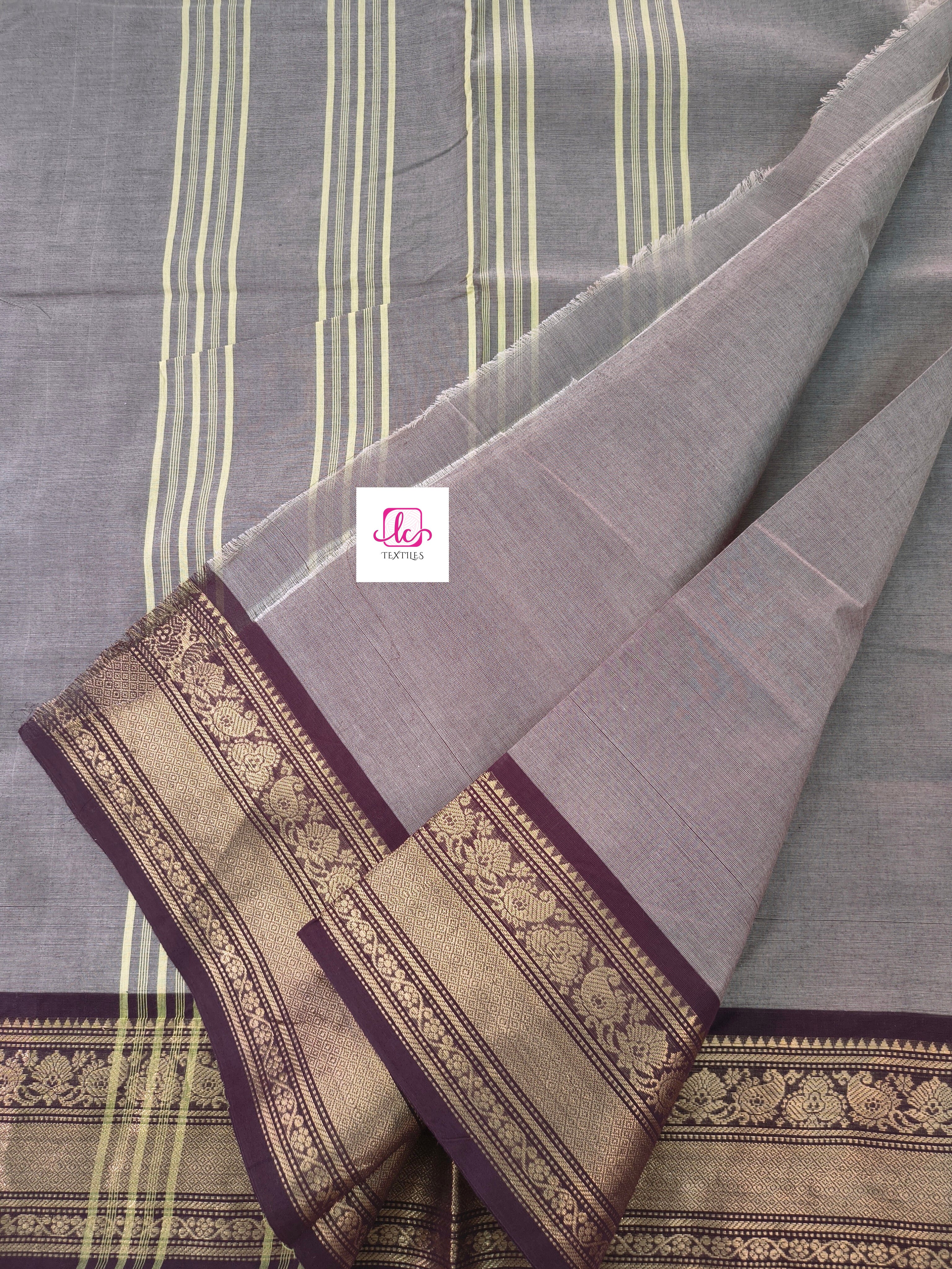 Kanchi Cotton All Day Fusion Pastal maroon