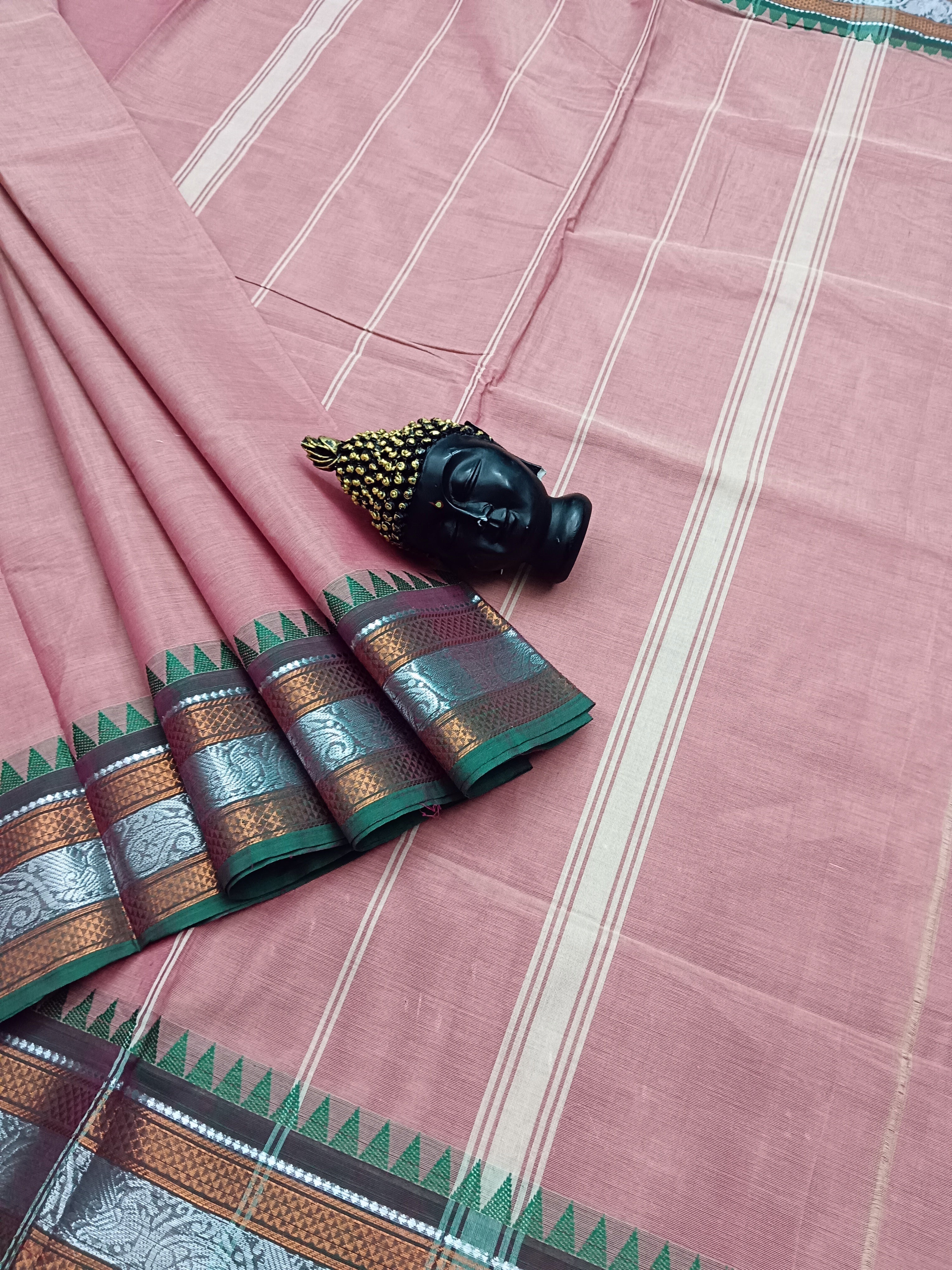 Kanchi Cotton Festival Fusion Taffy Pink