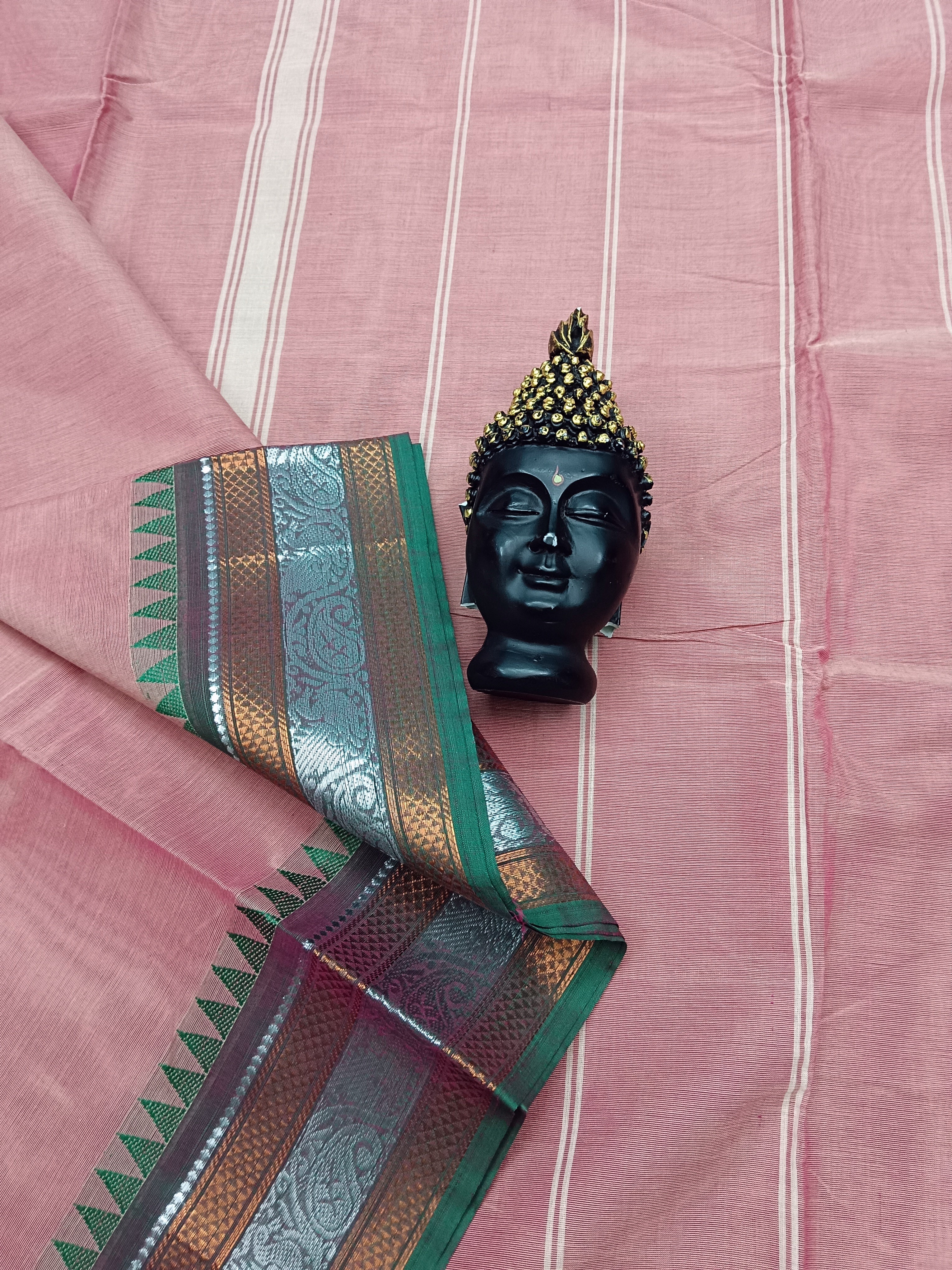 Kanchi Cotton Festival Fusion Taffy Pink