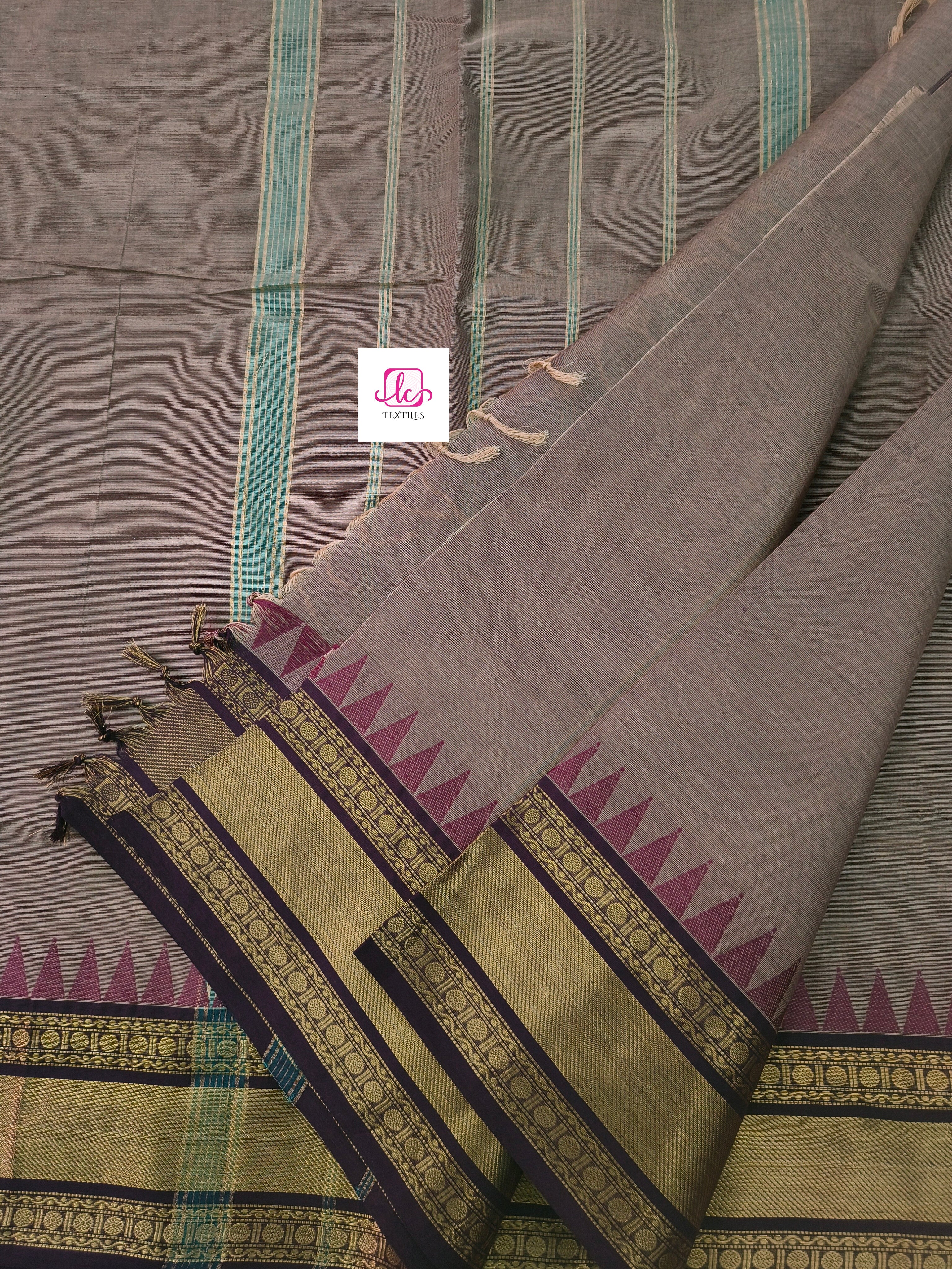 Kanchi Cotton Festival Fusion light mocha brown