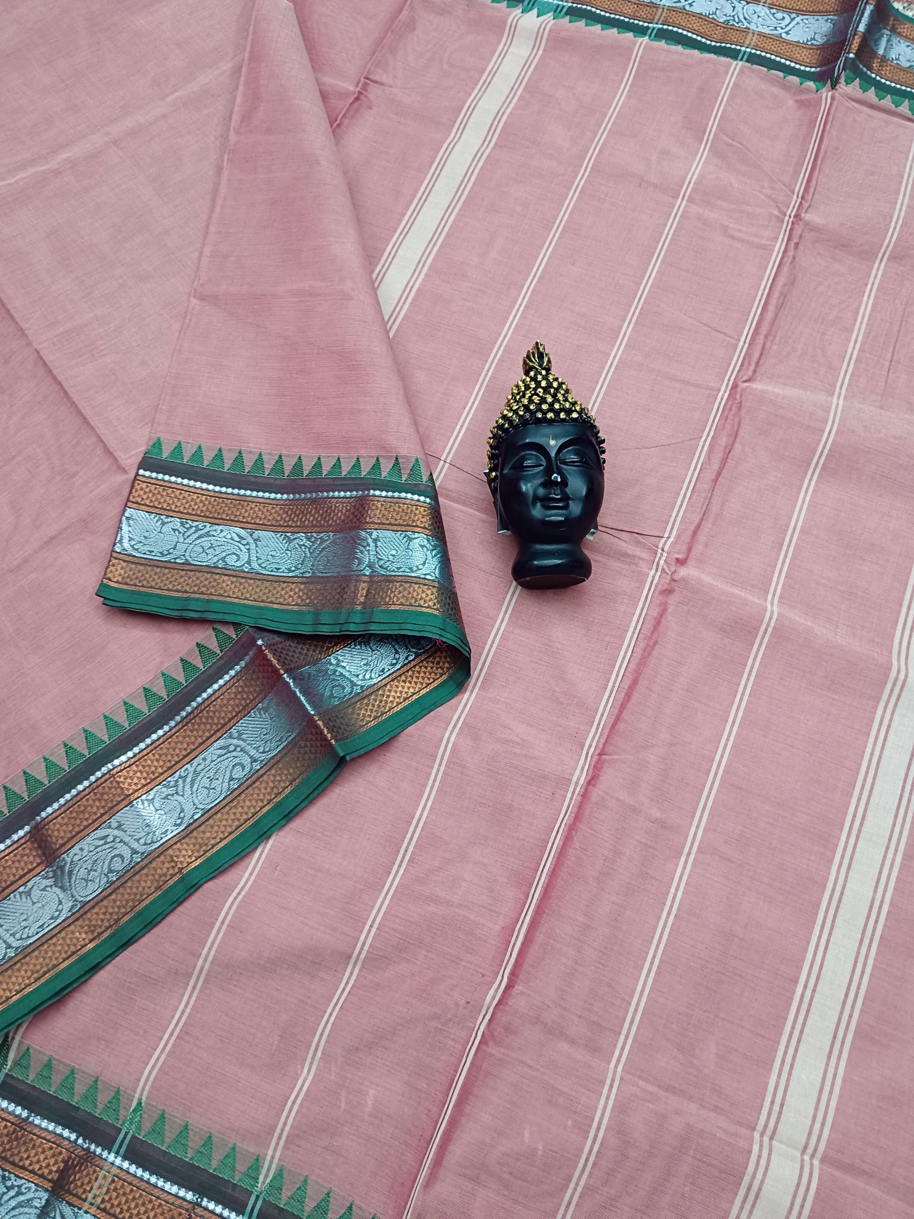 Kanchi Cotton Festival Fusion Taffy Pink