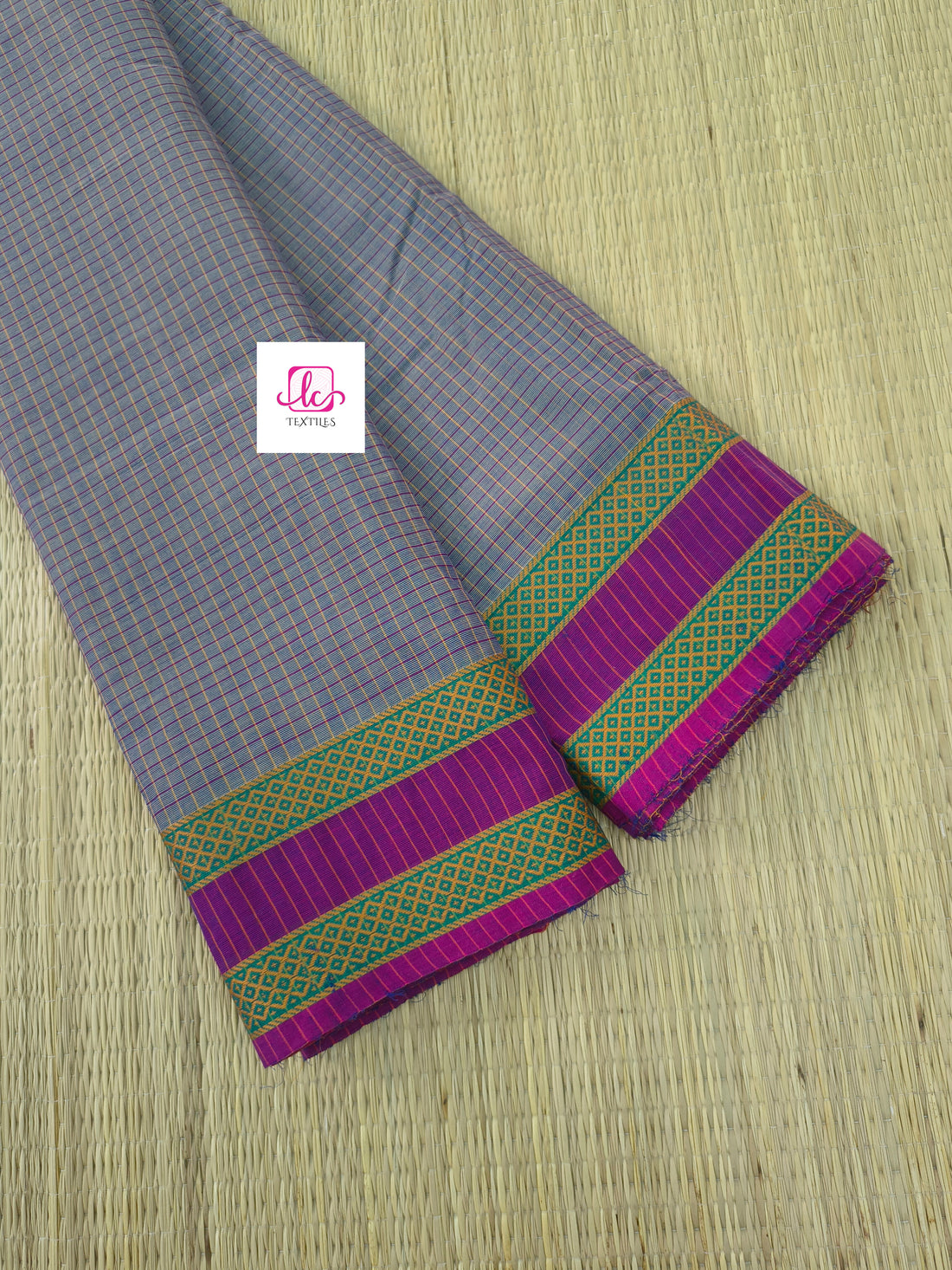 Kandangi Checks -pastal lavander