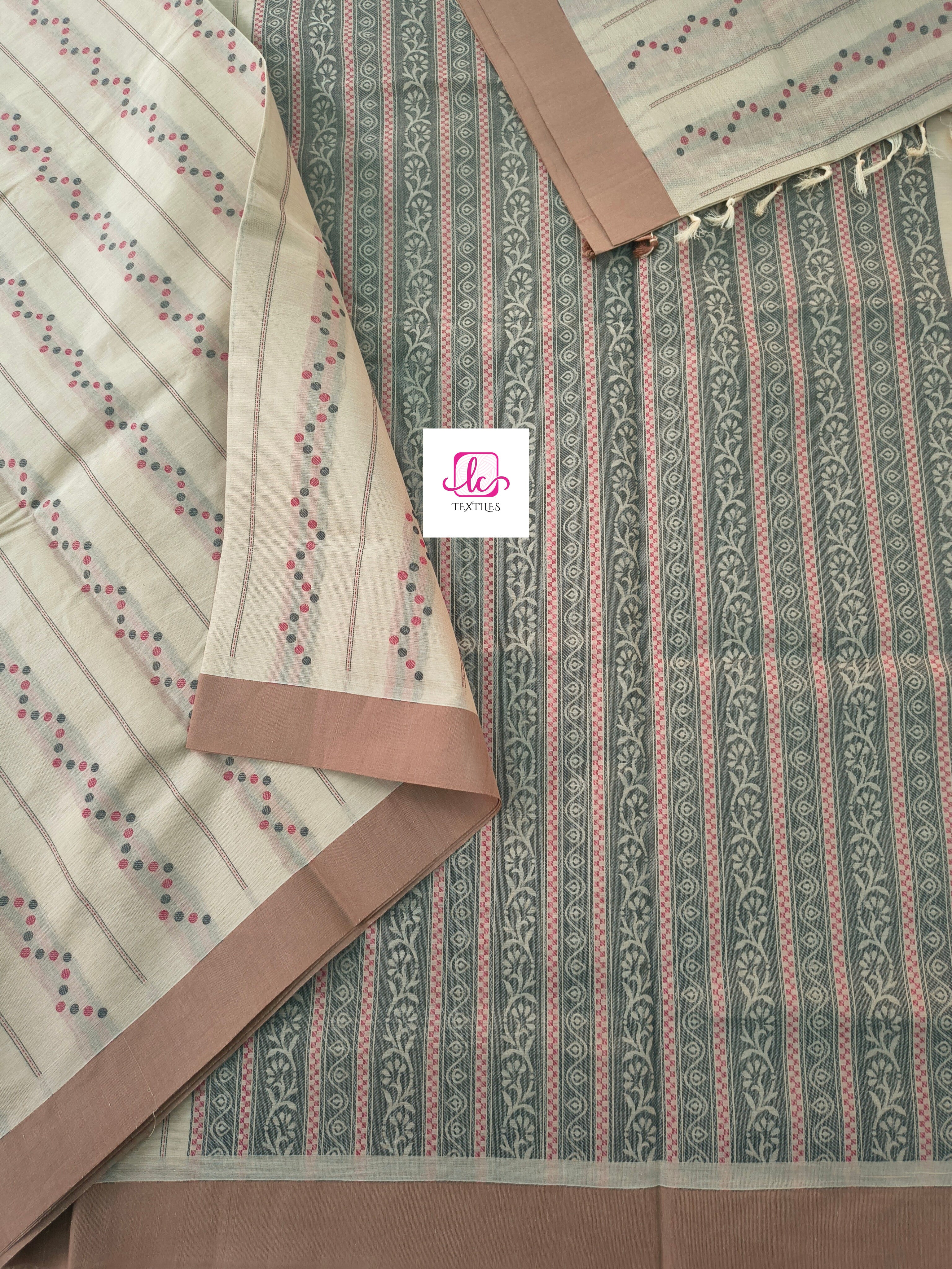 Negamam Cotton Saree Tussar