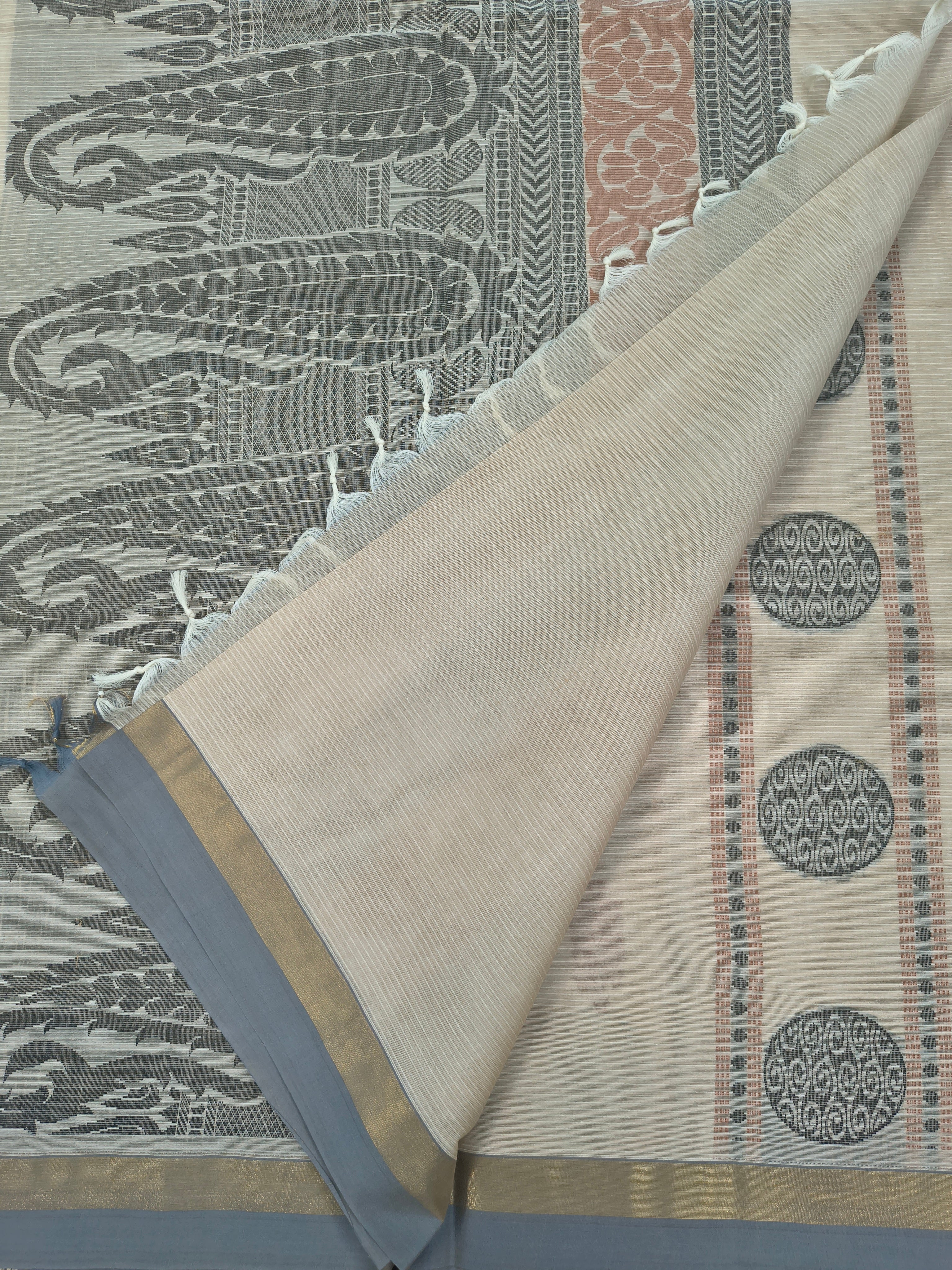 Negamam Cotton Saree Tussar