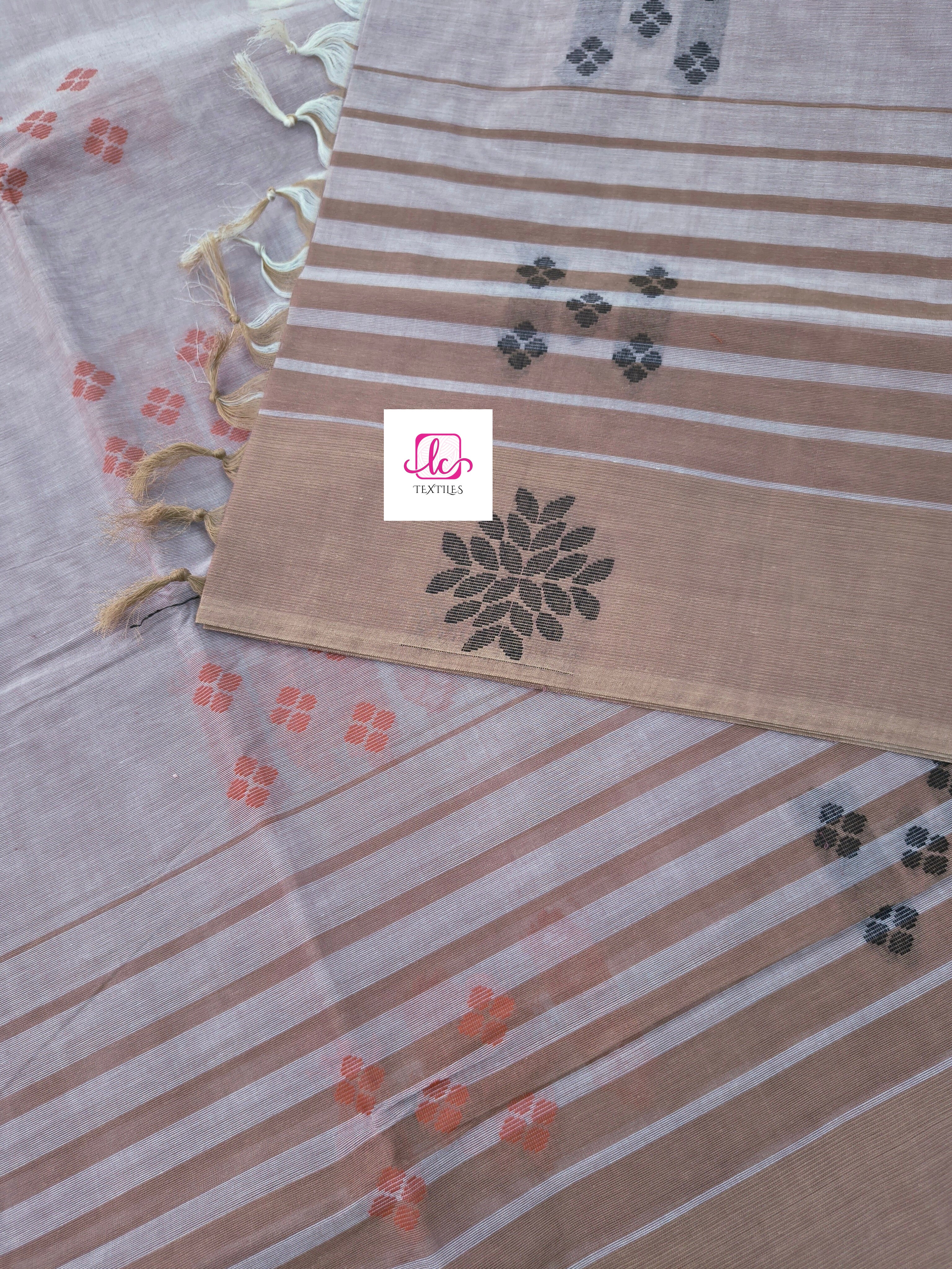 Negamam Cotton Saree Pastal maroon