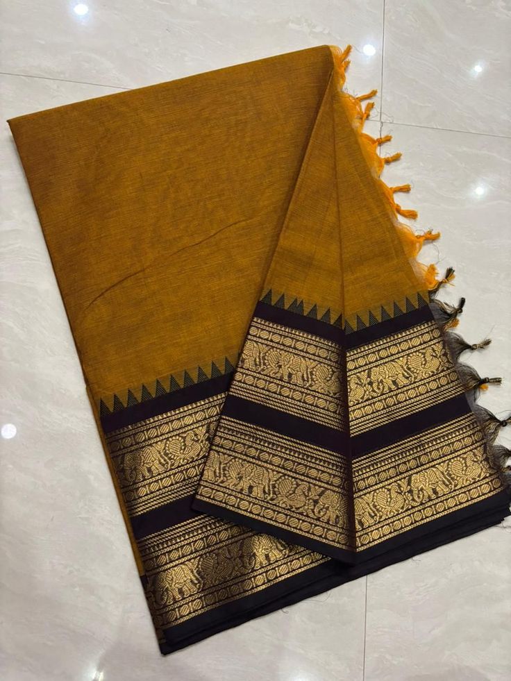 Kanchi Cotton Sarees - Elegant Tradition with Everyday Comfort