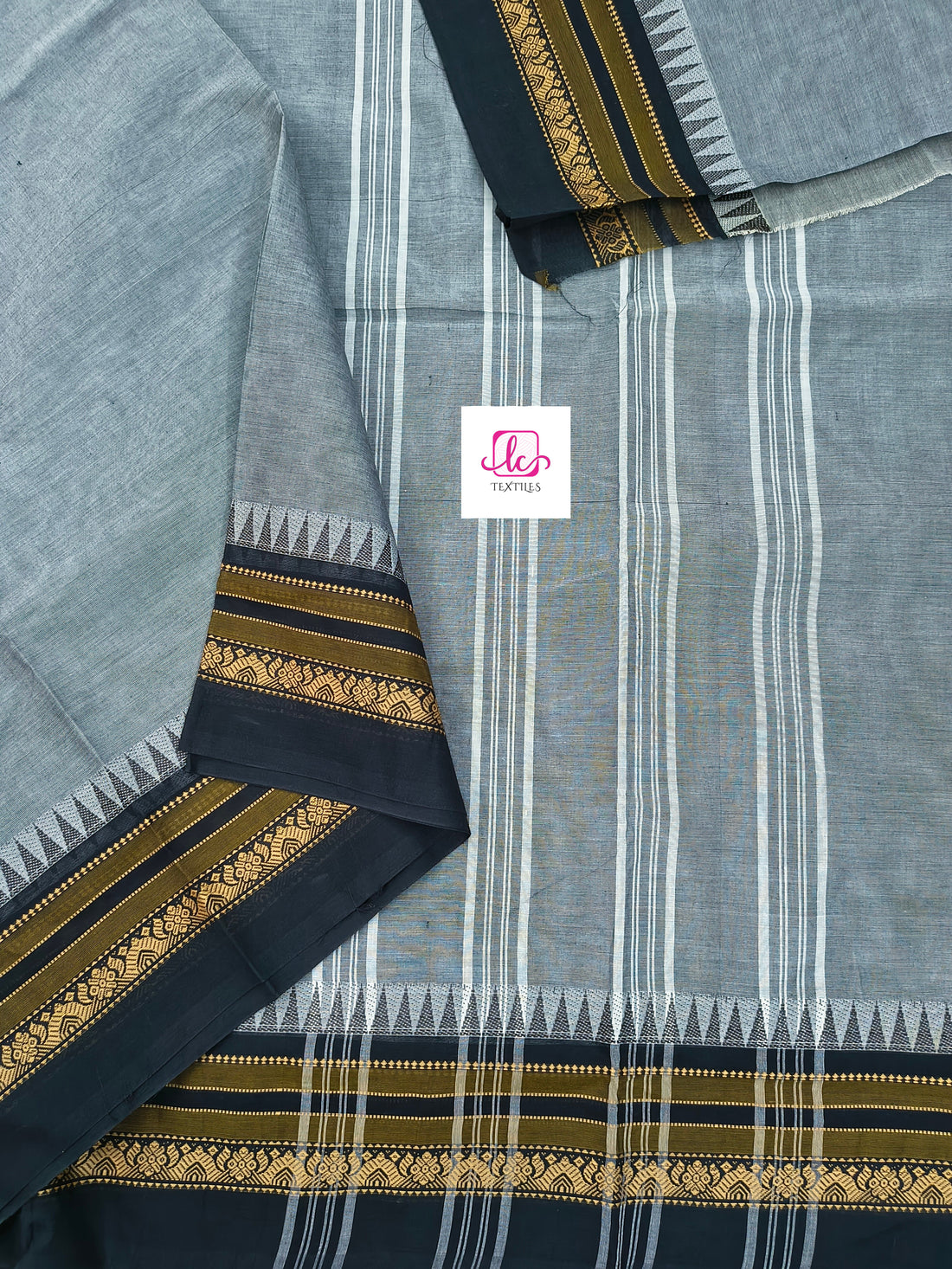 Chettinad Cotton Daily Wear Grey