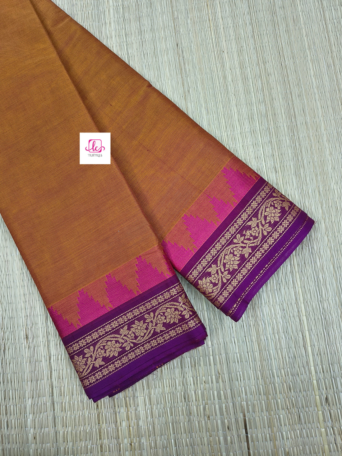 Chettinad Cotton Daily Wear Mango yellow mixed mejantha dual tone