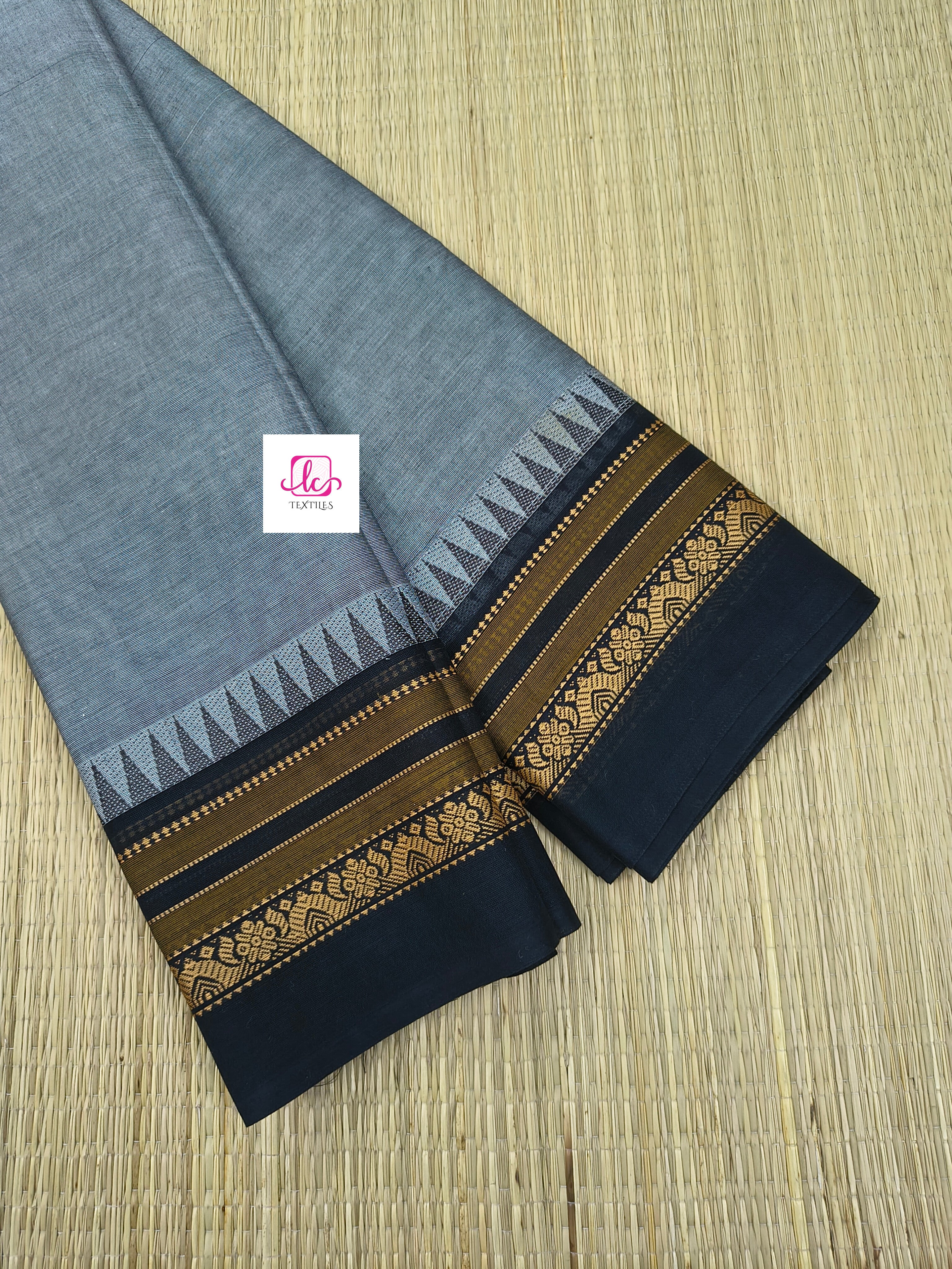 Chettinad Cotton Daily Wear Grey