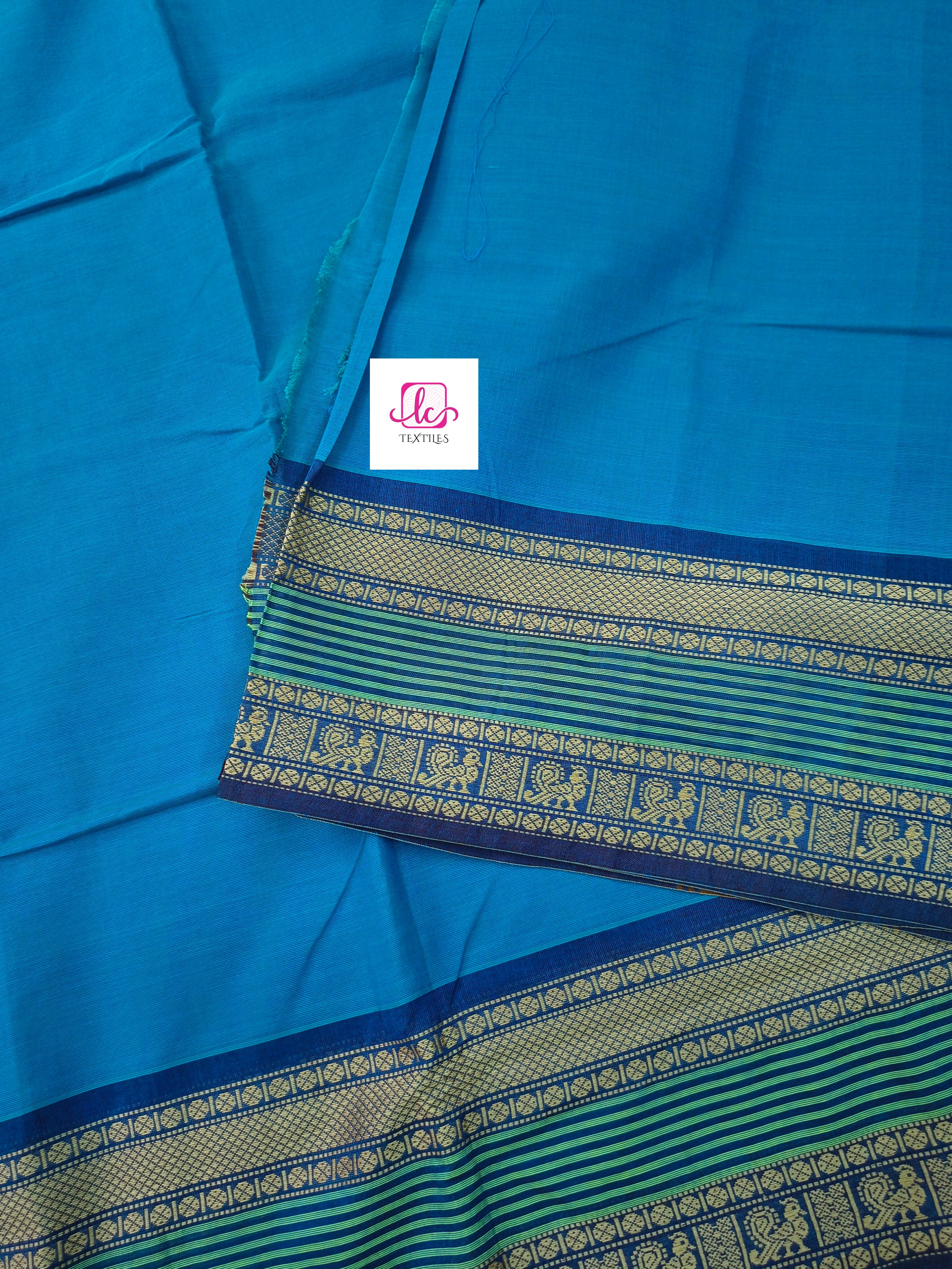 Chettinad Cotton Daily Wear Sky blue