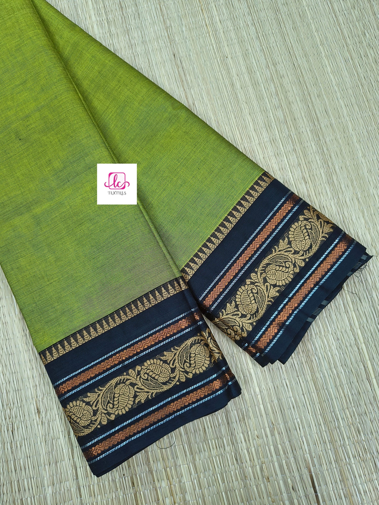 Chettinad Cotton Daily Wear Greenish lemon yellow