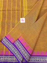 Chettinad Cotton Daily Wear Mango yellow mixed mejantha dual tone