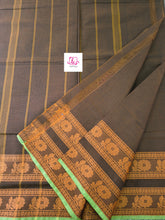 Chettinad Cotton Office Wear Mocha brown