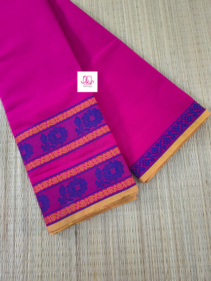 Chettinad Cotton Office Wear Pink