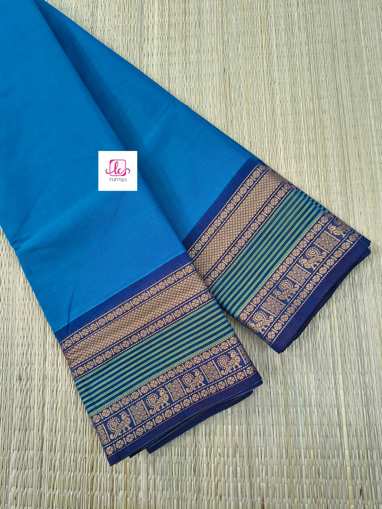 Chettinad Cotton Daily Wear sky blue