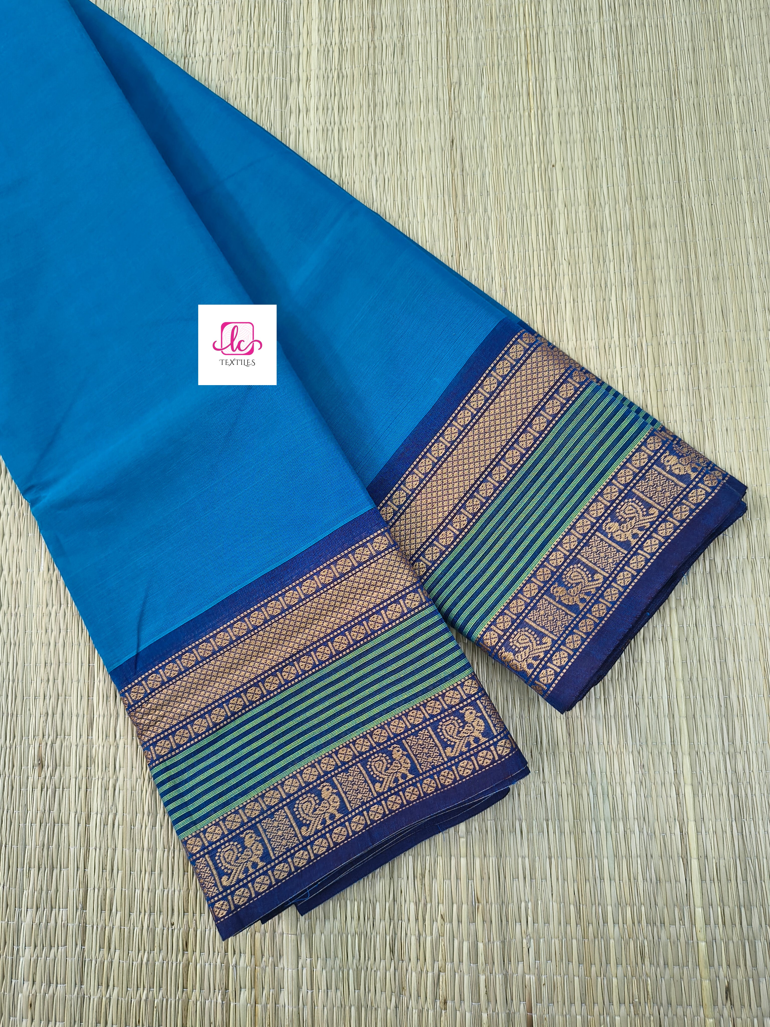 Chettinad Cotton Daily Wear sky blue
