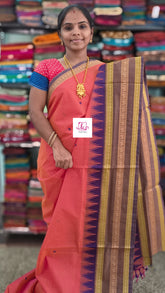 Chettinad Cotton Office Wear Peach