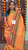 Chettinad Cotton -  Office Wear -Bright mustard orange - CCOW79
