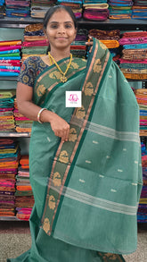 Chettinad Cotton  Office Wear Pastal green 