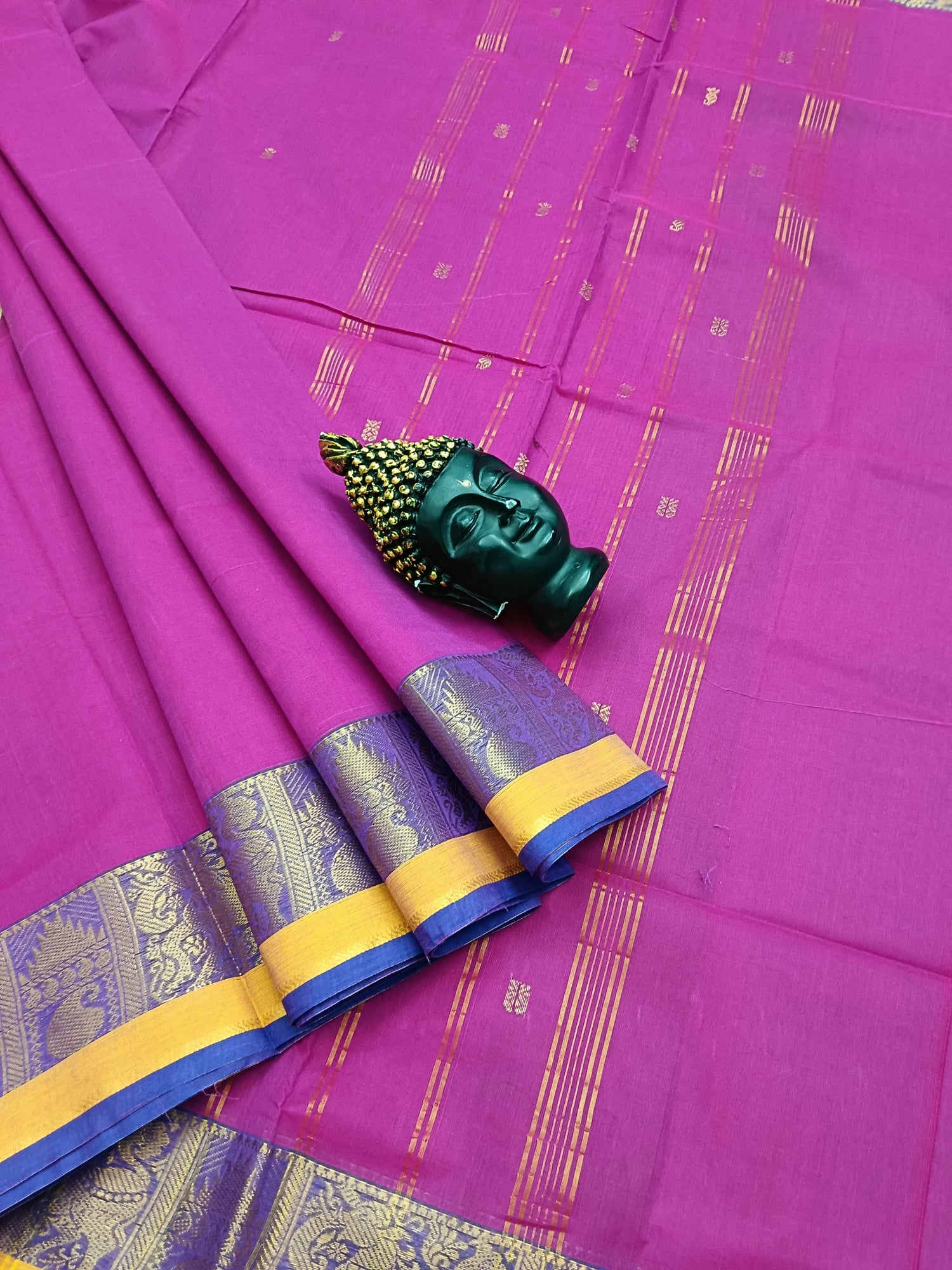 Chettinad Cotton  Office Wear Pink 