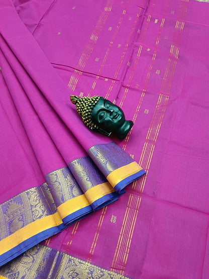 Chettinad Cotton  Office Wear Pink 