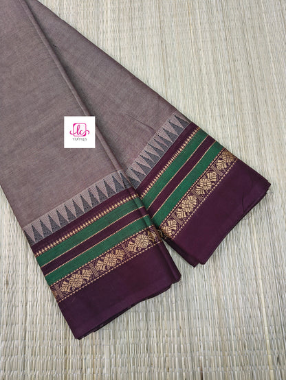 Chettinad Cotton Daily Wear pastal maroon