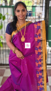 Chettinad Cotton Office Wear Deep mejantha