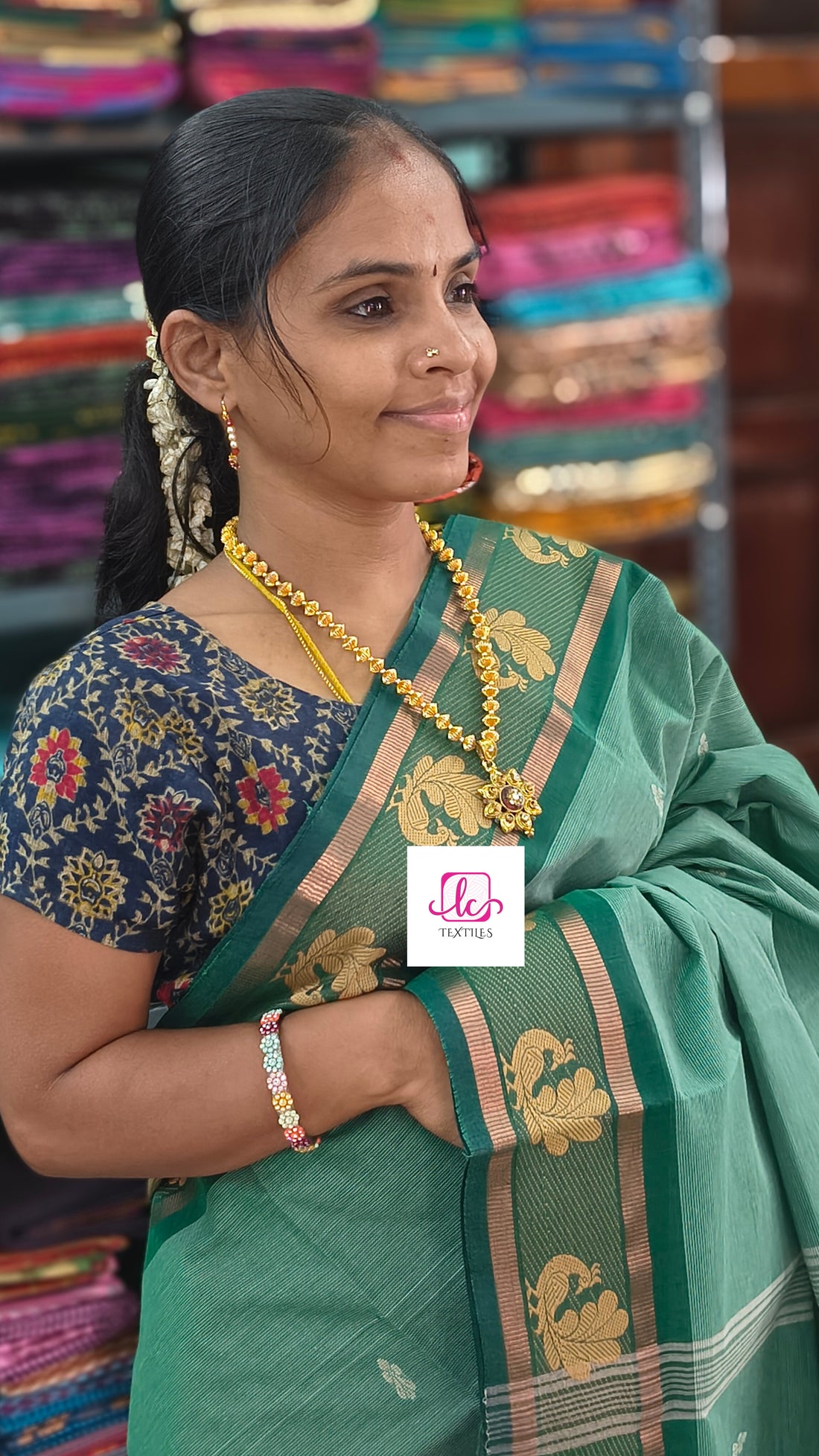 Chettinad Cotton Office Wear Pastal green 