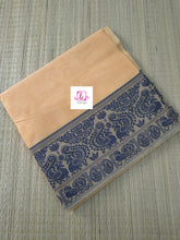 Chettinad Cotton Office Wear Pastel Orange 