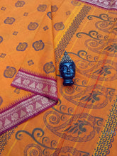Chettinad Cotton Printed Orange