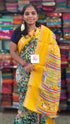 Fancy saree Dola silk saree Green