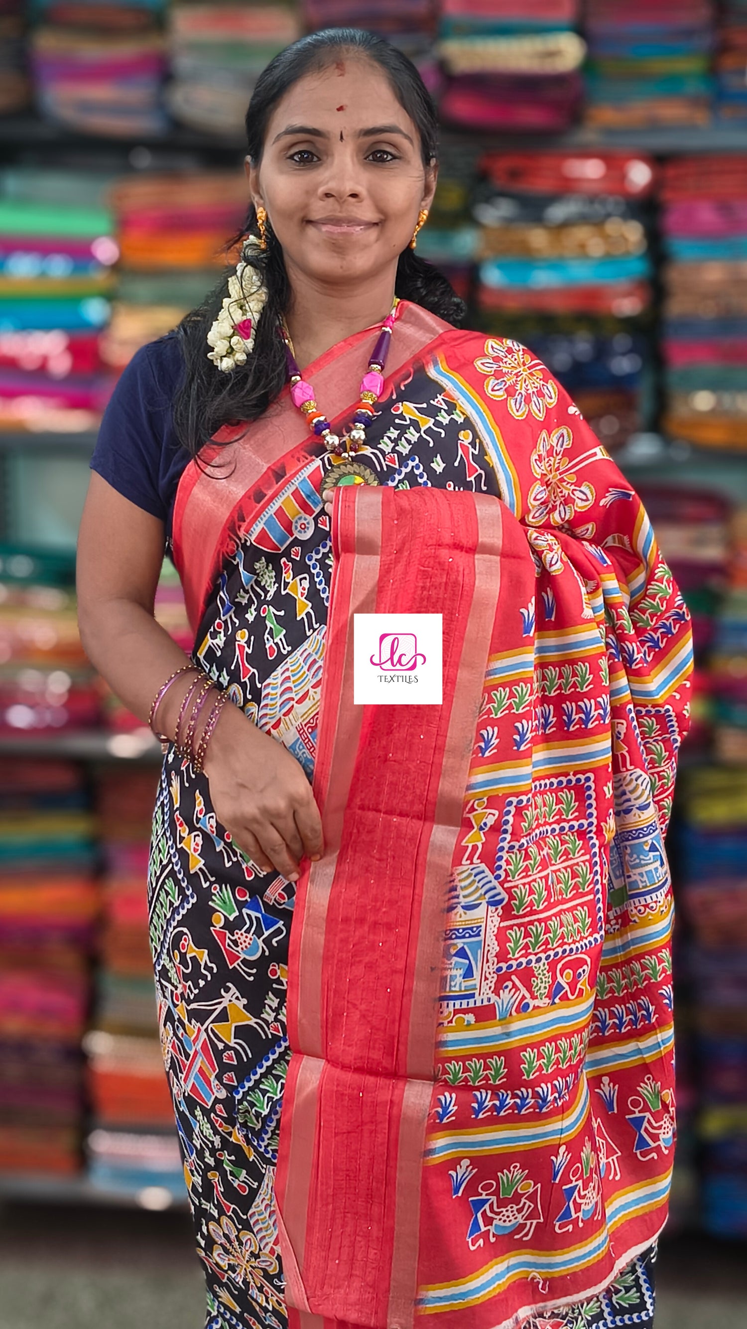 Fancy saree Dola silk saree Black