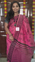 Fancy saree Madhubani cotton Warm pink