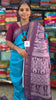 Fancy saree - Semi tussar-Skyblue-FS18