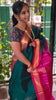 Handloom Kanchi  Silk Cotton -Dark green- HSC70