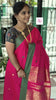 Handloom Kanchi  Silk Cotton - Redish pink HSC68