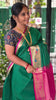 Handloom Kanchi  Silk Cotton - green- HSC71